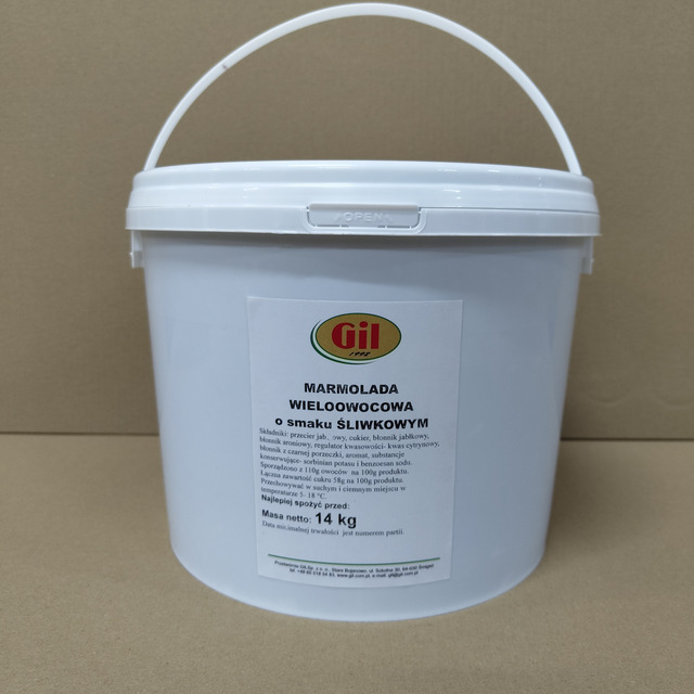 Marmolada o smaku śliwkowym