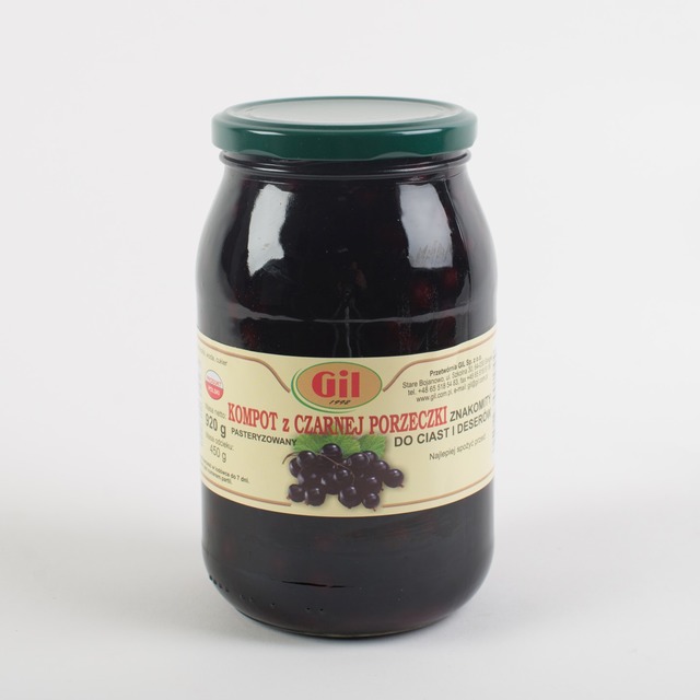 Kompot z czarnej porzeczki