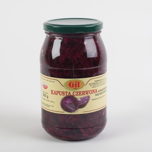 Kapusta konserwowa czerwona